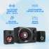 Колонки Bluetooth Oklick OK-435,  2.1,  черный [1475293]